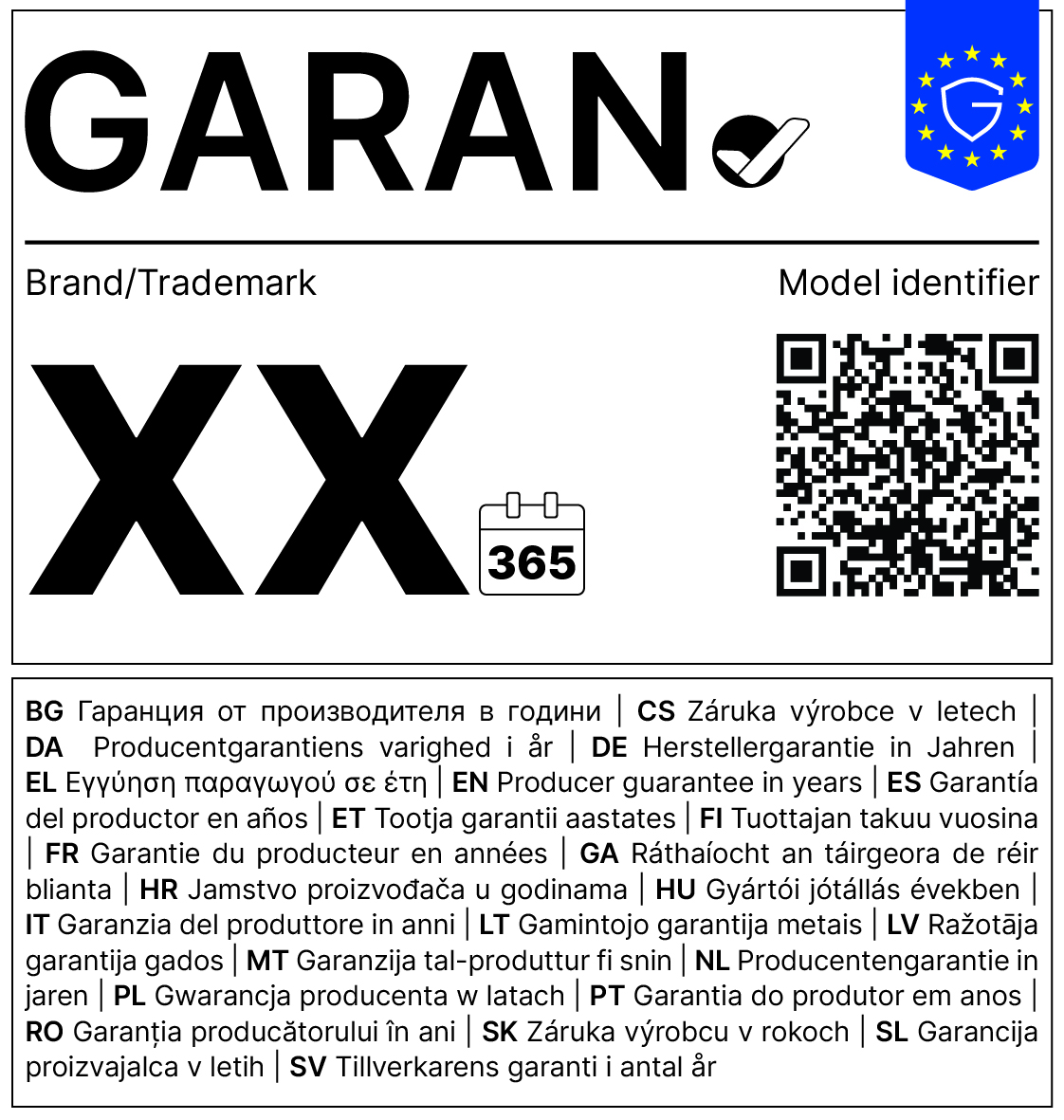 GARAN Label_colour